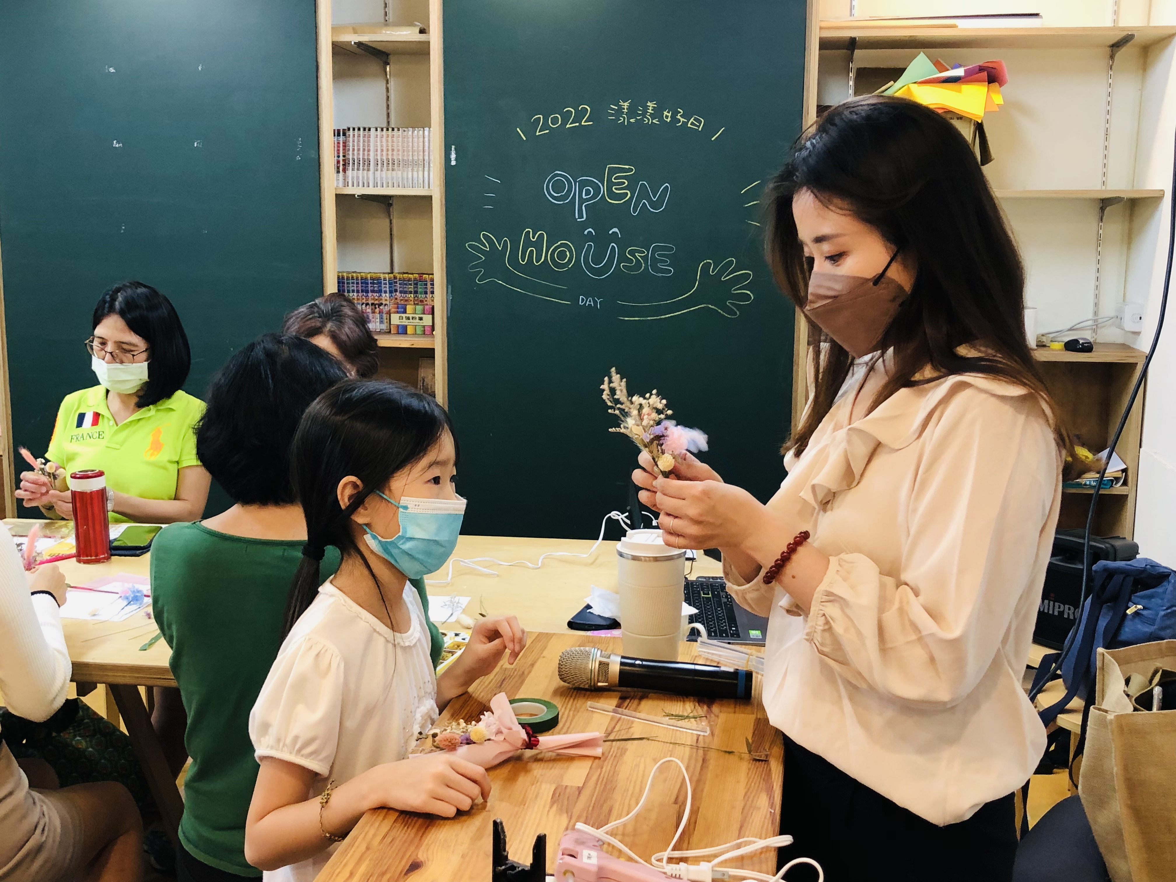 20221109乾燥花束包裝及藝術