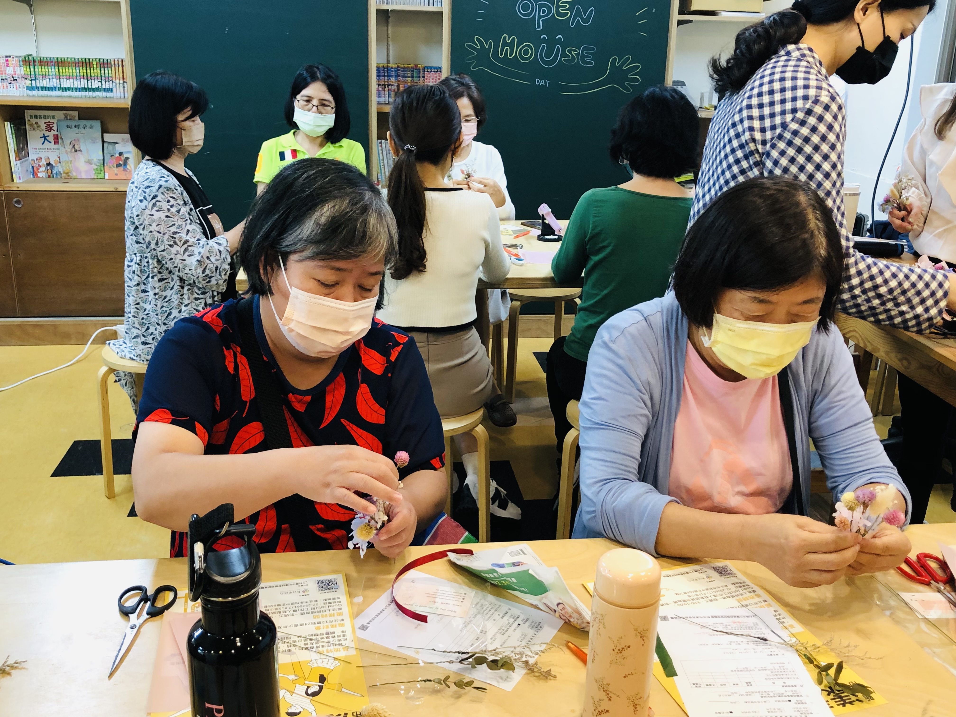 20221109乾燥花束包裝及藝術