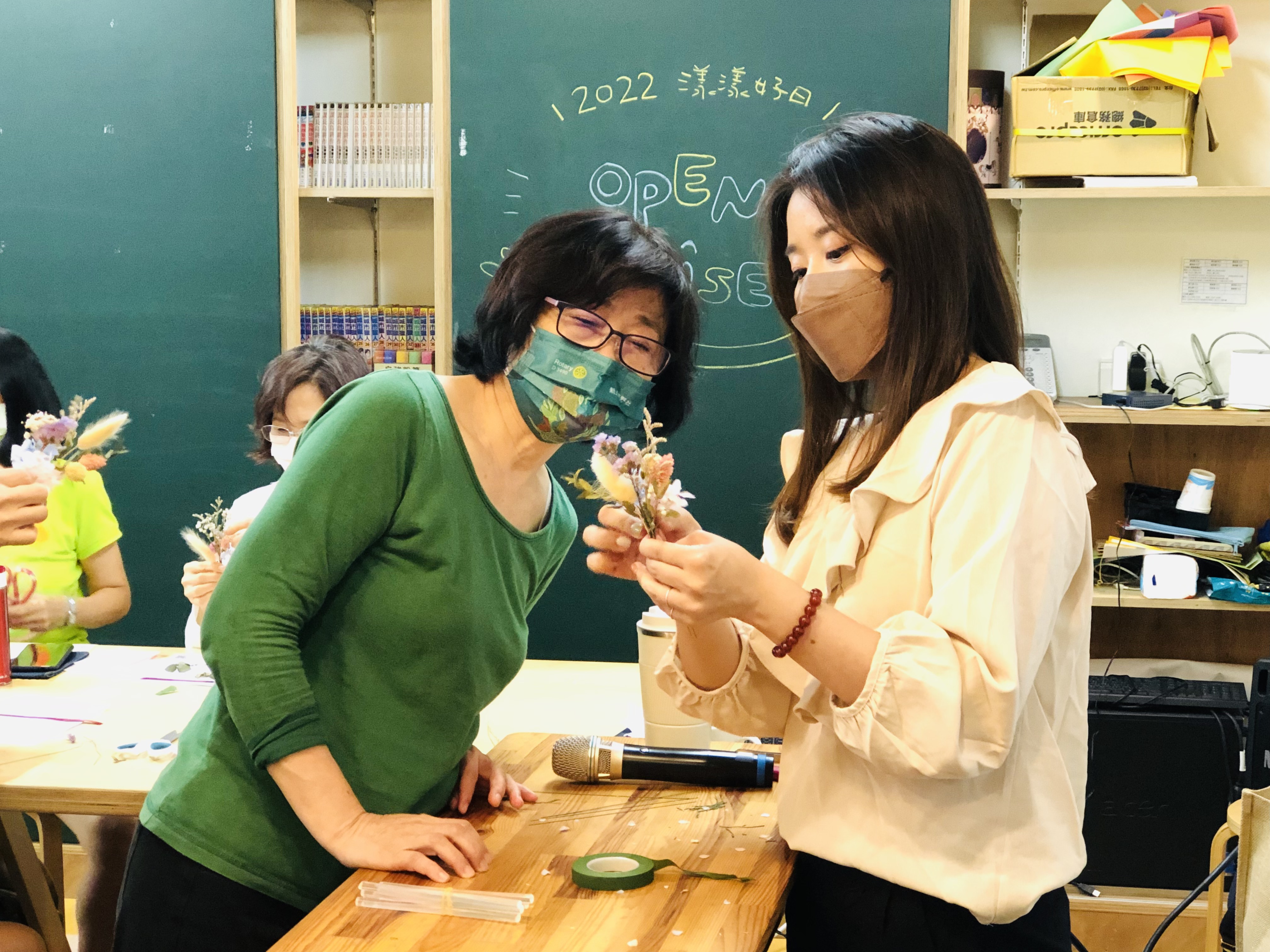 20221109乾燥花束包裝及藝術