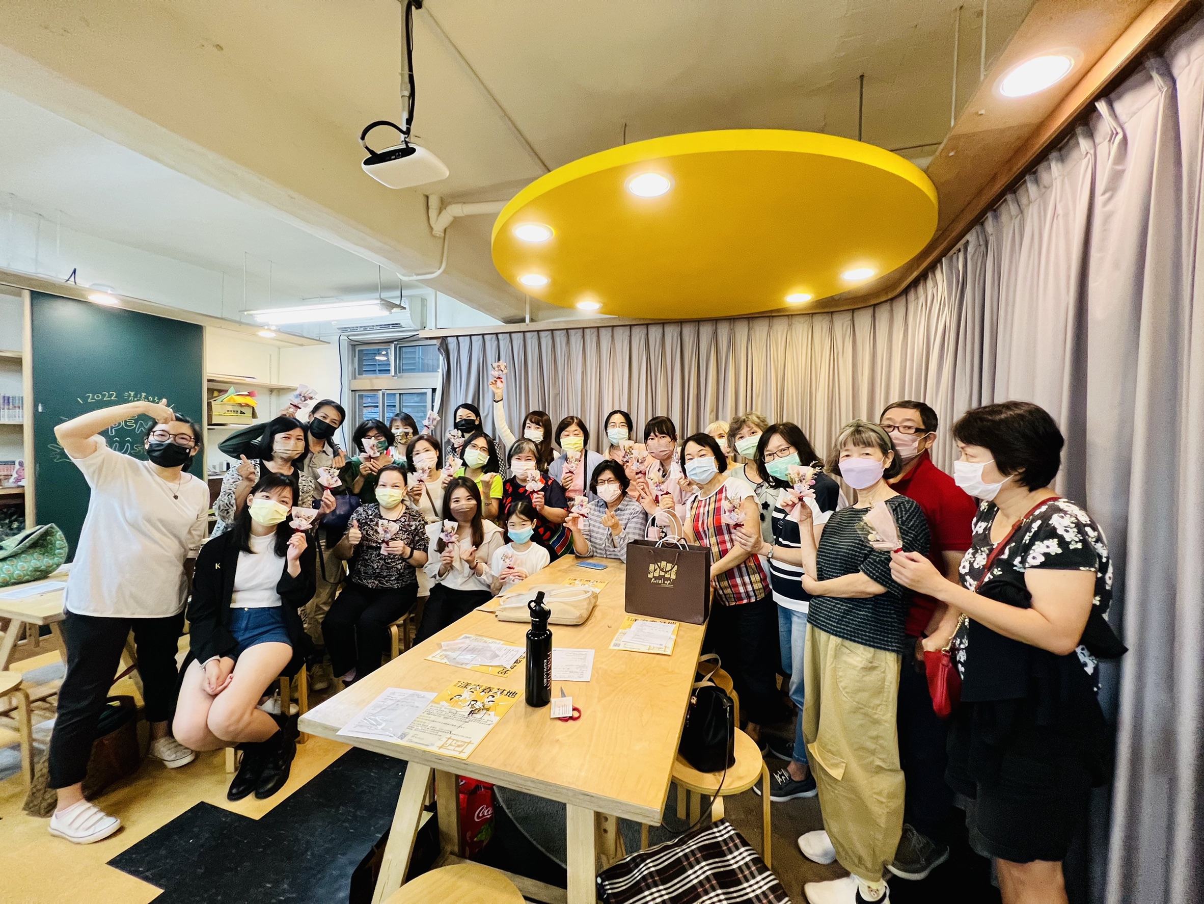 20221109乾燥花束包裝及藝術