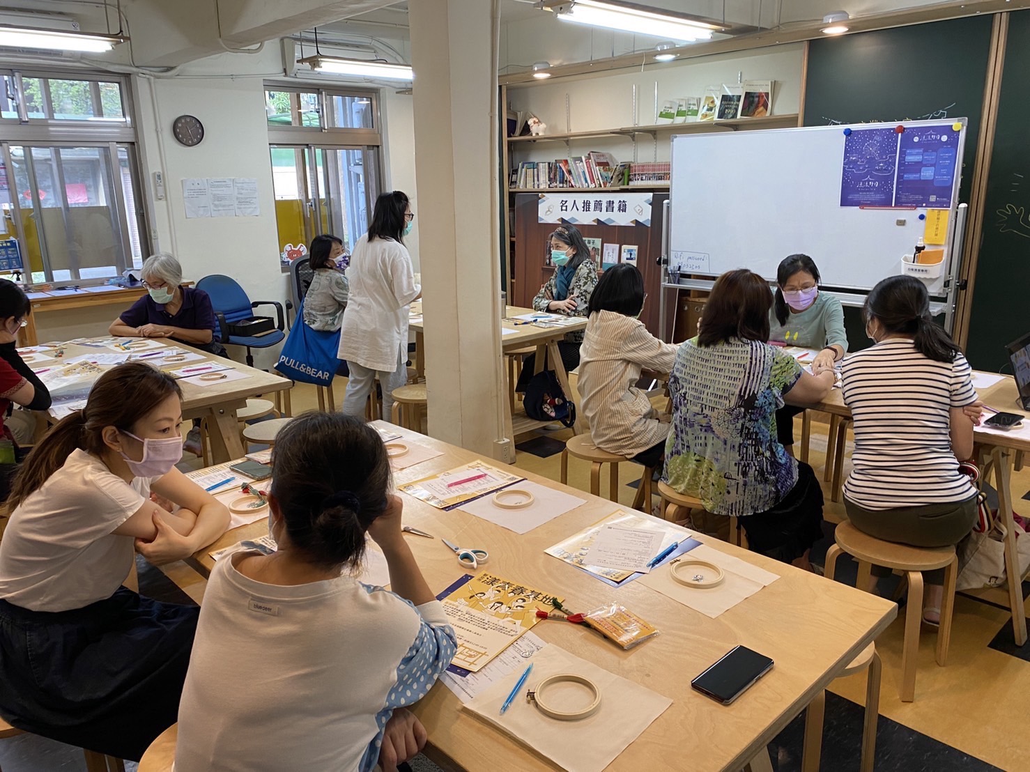 20221026針心繡意基礎刺繡