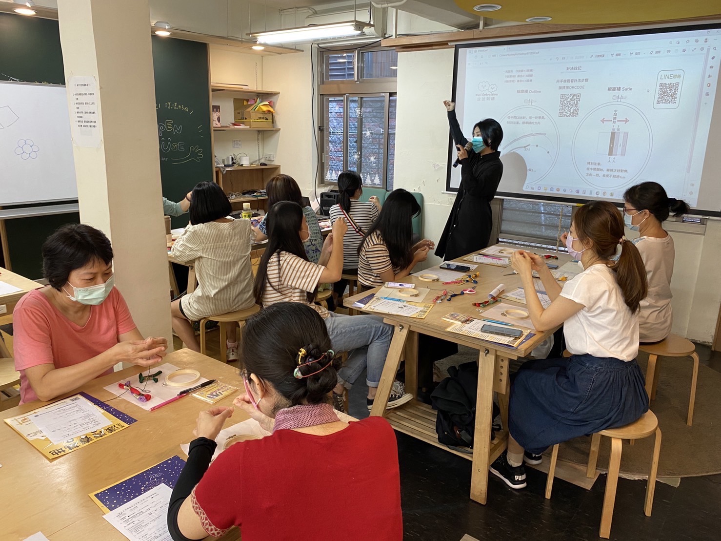 20221026針心繡意基礎刺繡