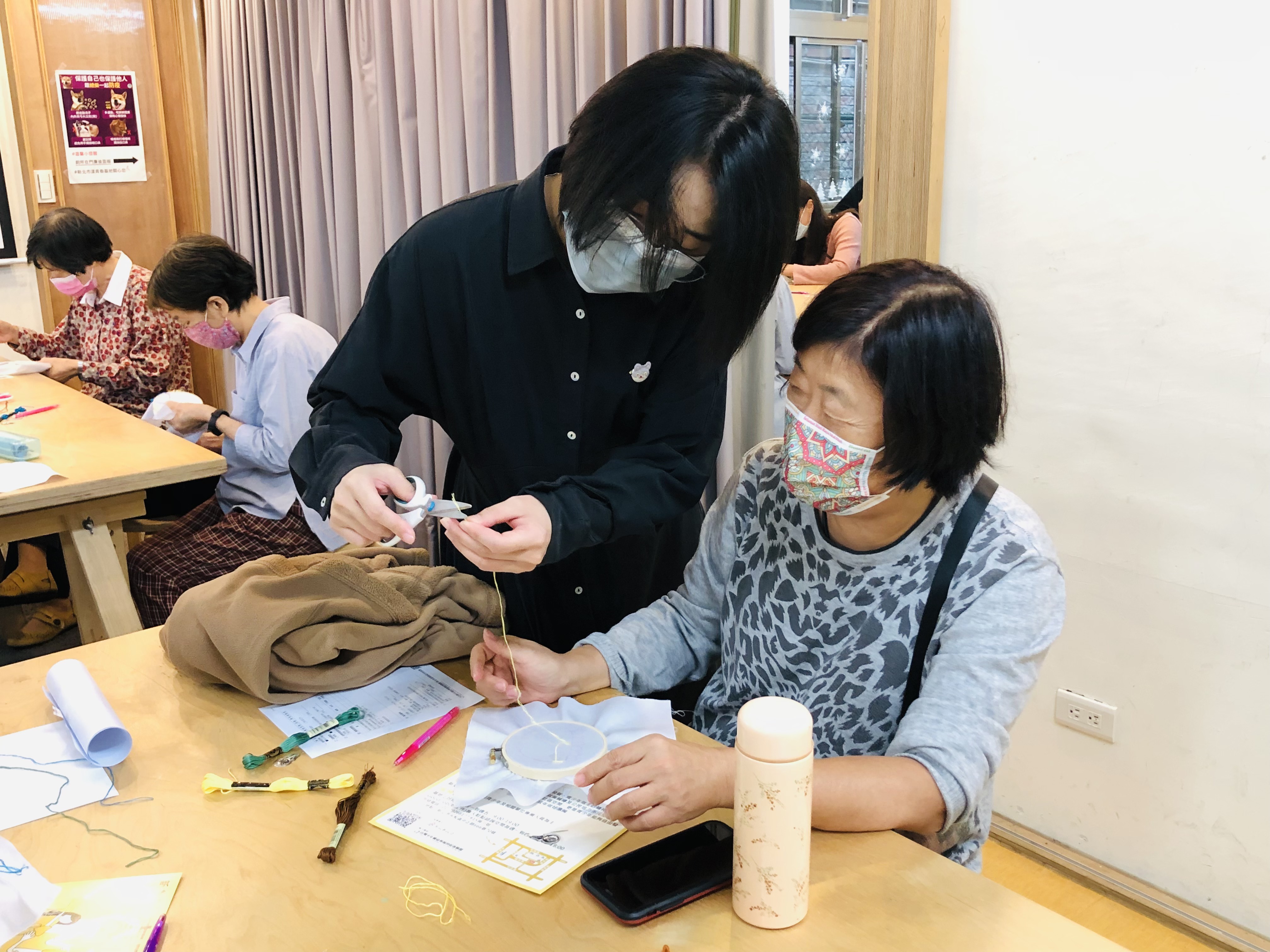 20221013針心繡意基礎刺繡