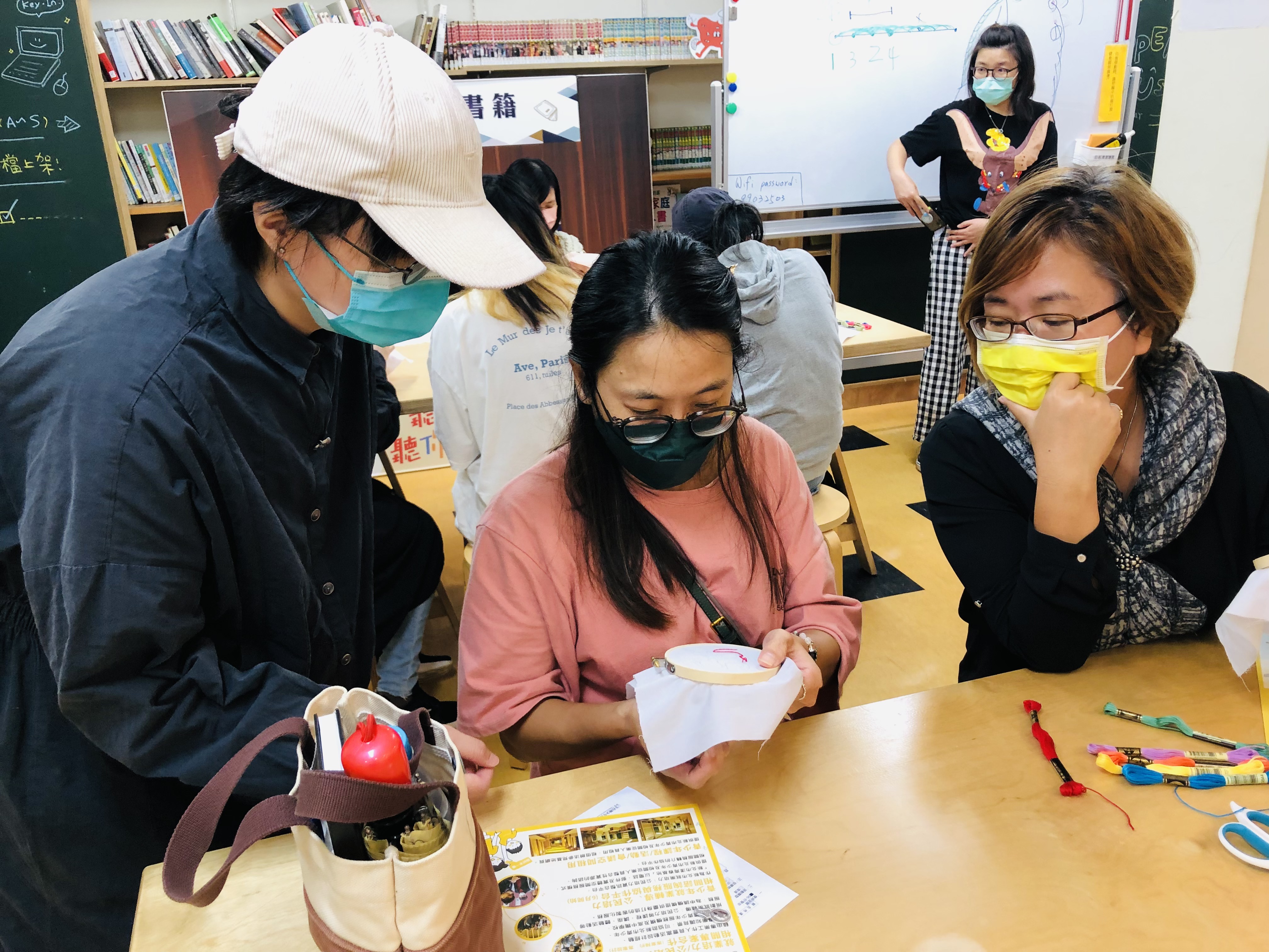 20221013針心繡意基礎刺繡