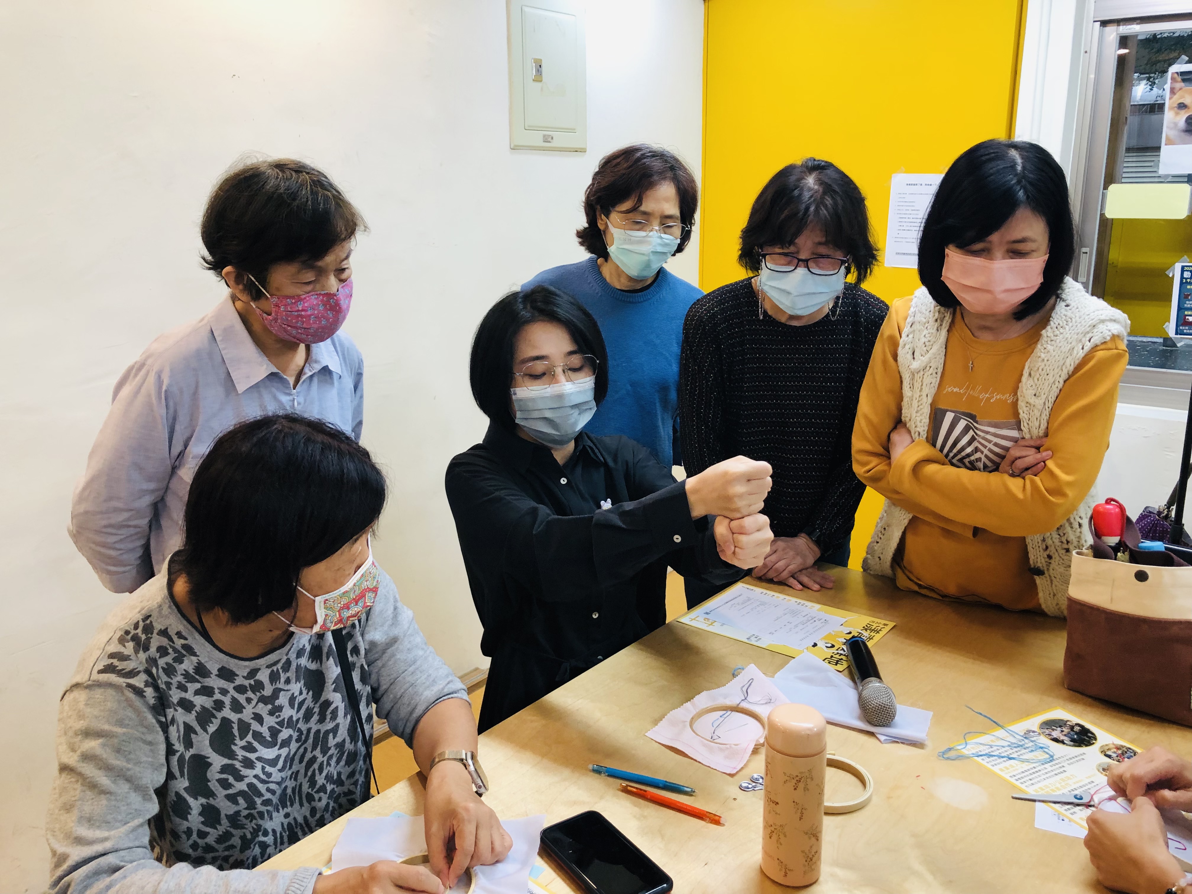 20221013針心繡意基礎刺繡